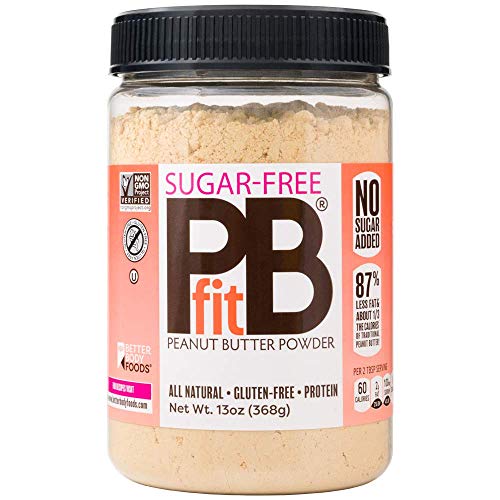 Pbfit All-Natural Peanut Butter Powder, Sugar-Free Powdered Pean