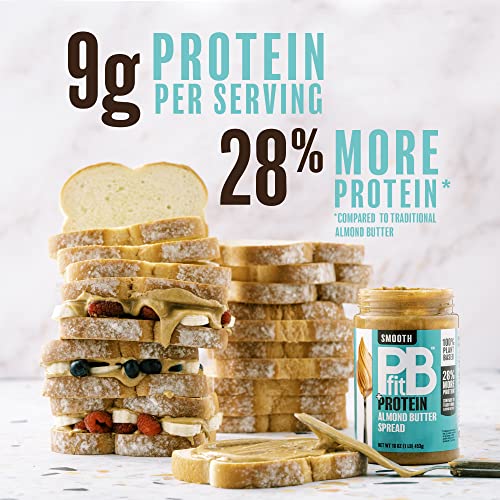 Pbfit Betterbody Foods Almond Butter, Protein Spread, Almond But