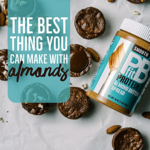 Pbfit Betterbody Foods Almond Butter, Protein Spread, Almond But