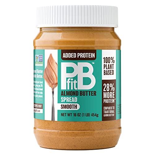 Pbfit Betterbody Foods Almond Butter, Protein Spread, Almond But
