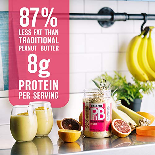 Pbfit Sugar-Free Peanut Butter Powder, 13 Ounce Pack Of 2