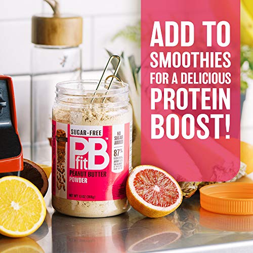 Pbfit Sugar-Free Peanut Butter Powder, 13 Ounce Pack Of 2
