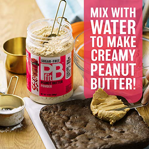 Pbfit Sugar-Free Peanut Butter Powder, 13 Ounce Pack Of 2