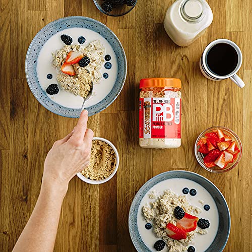 Pbfit Sugar-Free Peanut Butter Powder, 13 Ounce Pack Of 2