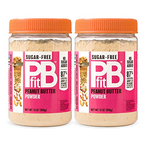 Pbfit Sugar-Free Peanut Butter Powder, 13 Ounce Pack Of 2