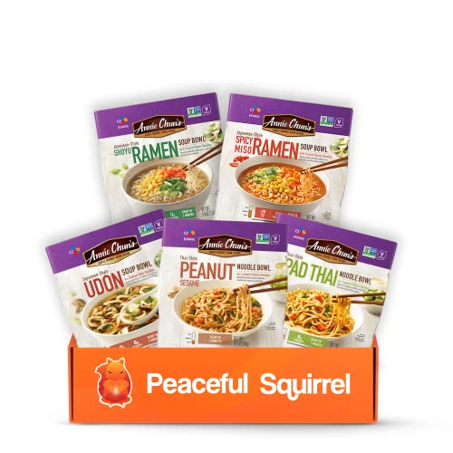 Annie Chun’S Noodle Bowl, 5-Pack, Variety Of 5 Flavors, Non-Gmo, Annie Chun’S Noodle Bowl, 5-Pack, Variety Of 5 Flavors, Non-Gmo,