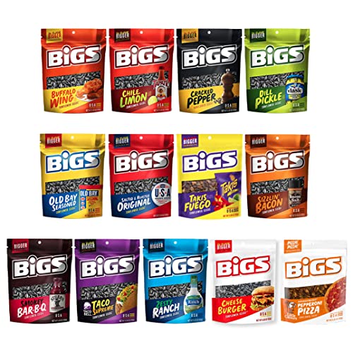 Peaceful Squirrel Variety, BIGS Sunflower Seeds Variety Pack Sam...