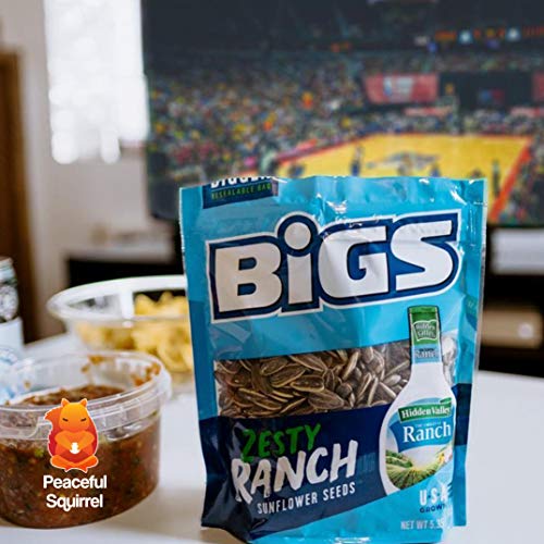 Peaceful Squirrel Variety, BIGS Sunflower Seeds Variety Pack Sam...