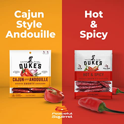 Peaceful Squirrel Variety, Dukes, Shorty Smoked Sausages Variet...