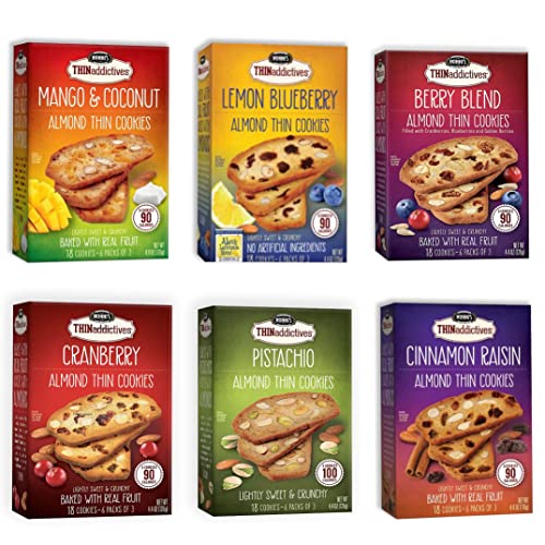 Peaceful Squirrel Variety, Nonnis THINaddictives, Almond Thin C...