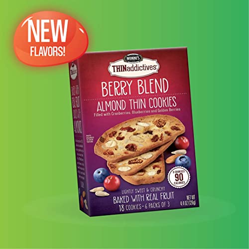 Peaceful Squirrel Variety, Nonnis THINaddictives, Almond Thin C...