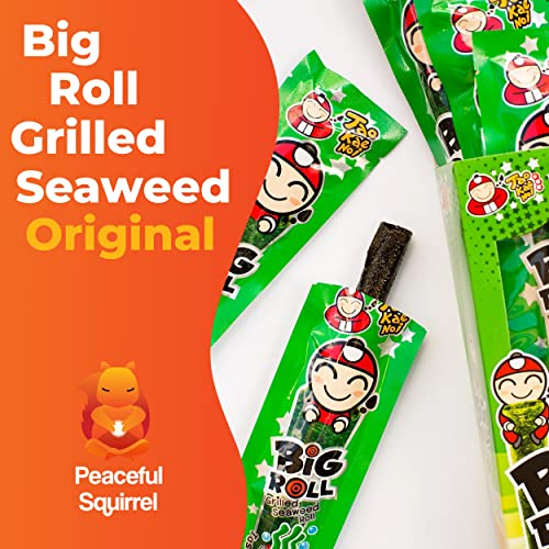 Peaceful Squirrel Variety, Tao Kae Noi Thai Big Rolls Seaweed, 1...