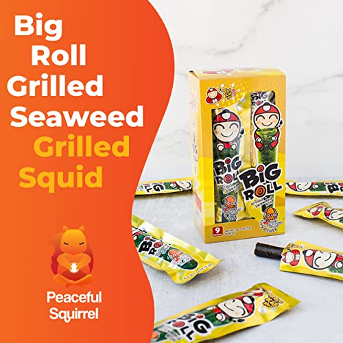 Peaceful Squirrel Variety, Tao Kae Noi Thai Big Rolls Seaweed, 1...