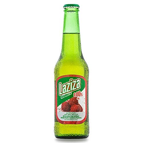 Laziza Peach & Raspberry Flavors Malt Beverage Non Alcoholic ...