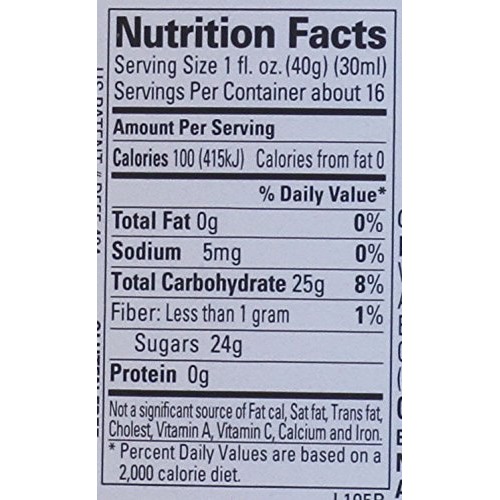 Peach Reàl, Peach Puree Infused Syrup, 16.9 Fl Oz Squeezable Bot