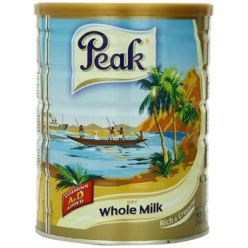 Peak Dry Whole Milk Powder, 900-Grams Packaging May Vary