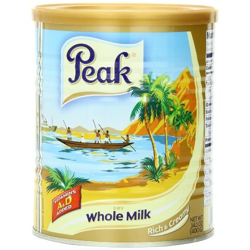 Peak Instant Full-Cream Dry Whole Milk Powder, 400-Grams