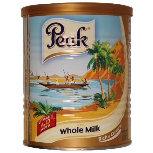 Peak Instant Full-Cream Milk Powder, 400-Grams Pack Of 2