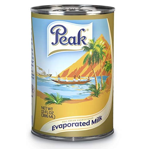 Peak Evaporated Full Cream Milk, 13 Fluid Ounce Pack Of 4