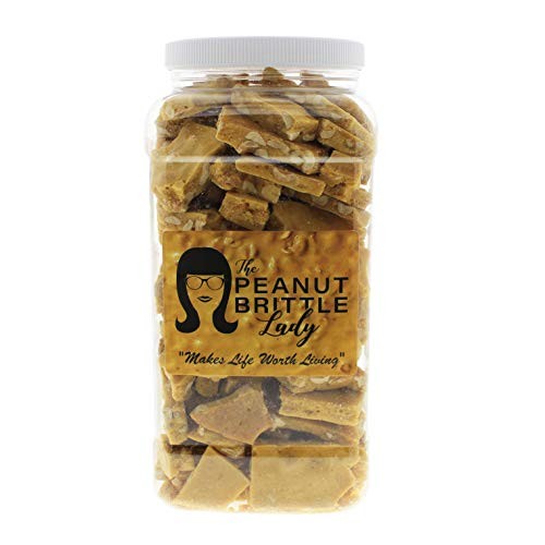 Top Shelf Handmade Gourmet Peanut Brittle Candy, Small Batch, Ho