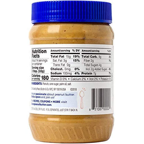 Peanut Butter &Amp; Co. Crunch Time Peanut Butter, Non-Gmo Project V