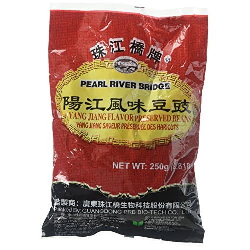 Pearl River Bridge Yang Jiang Flavor Preserved Beans, 250 G/8.82