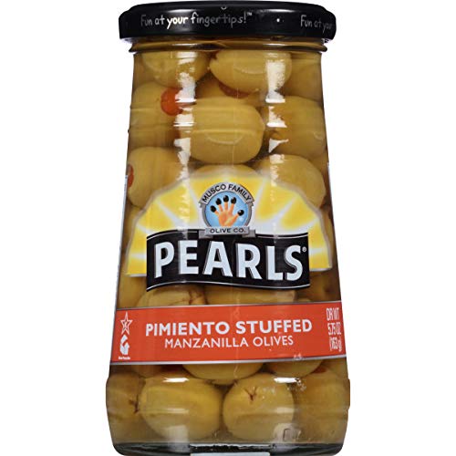 Pearls 5.75 Oz. Pimiento Stuffed Manzanilla Olives, 6-Jars