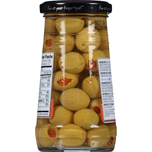 Pearls 5.75 Oz. Pimiento Stuffed Manzanilla Olives, 6-Jars