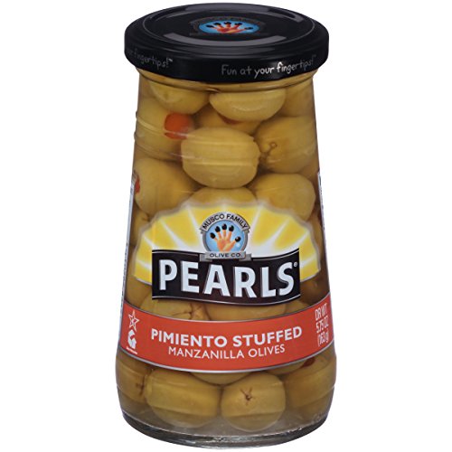 Pearls 5.75 Oz. Pimiento Stuffed Manzanilla Olives, 6-Jars