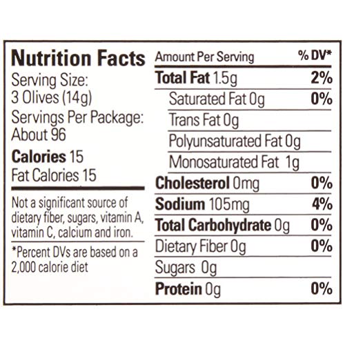 Pearls 6 Oz. Ripe Pitted Extra-Large Black Olives, 8-Cans