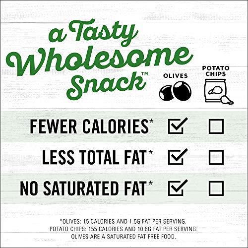 Pearls Organic Medium Black Pitted Olives, 24 Cups