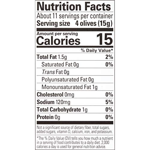 Pearls Organic, Ripe Pitted Large, Black Olives, Can, Original,