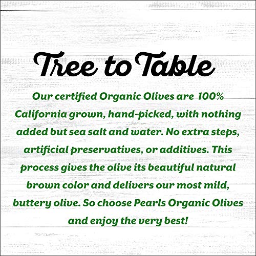 Pearls Organic, Ripe Sliced Olives, 3.8 Oz, 12 - Cans
