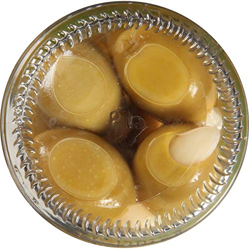 Pearls Specialties 7 Oz. Garlic Stuffed Queen Olives, 6-Jars