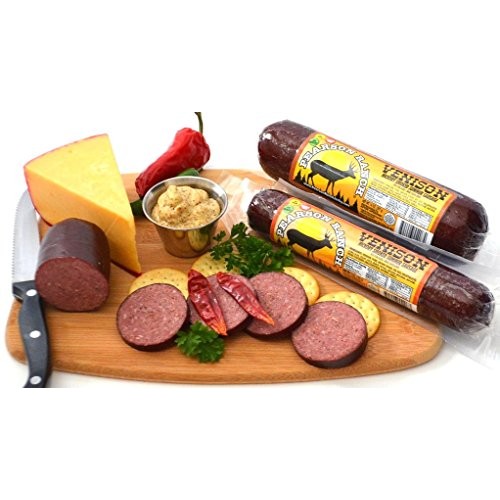 Pearson Ranch 7Oz Venison Hickory Smoked Wild Game Summer Sausag