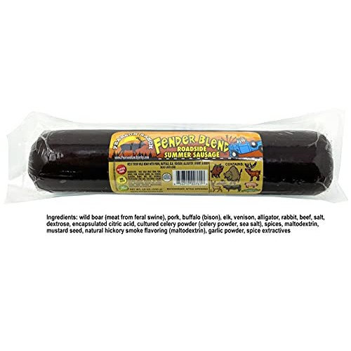 Pearson Ranch Game Meat Hickory Smoked Summer Sausage Variety Pa