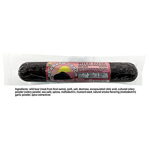Pearson Ranch Game Meat Hickory Smoked Summer Sausage Variety Pa