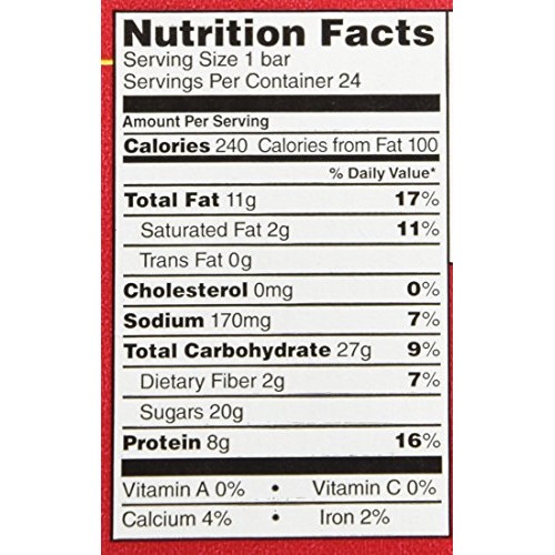 Pearsons Salted Nut Roll, 1.8 Oz Bars - 24 Pack
