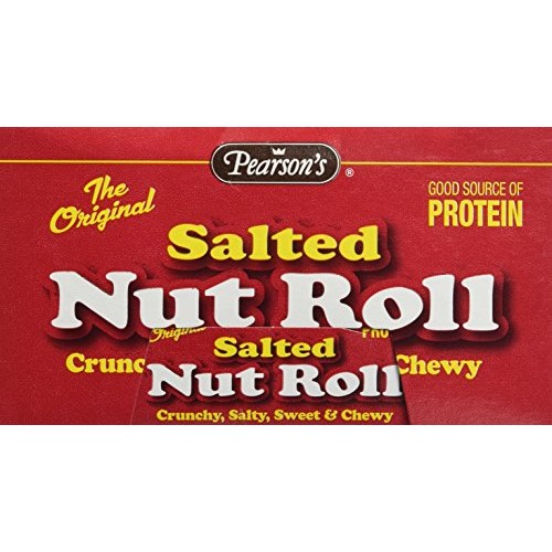 Pearsons Salted Nut Roll, 1.8 Oz Bars - 24 Pack