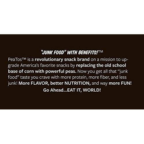 Peatos Crunchy Rings Snacks, Classic Onion, .6 Ounce 15 Count,