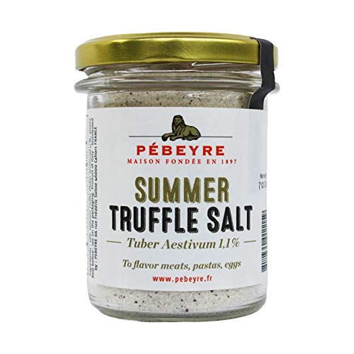 Pebeyre Truffle Salt Collection Summer Truffle, 7Oz