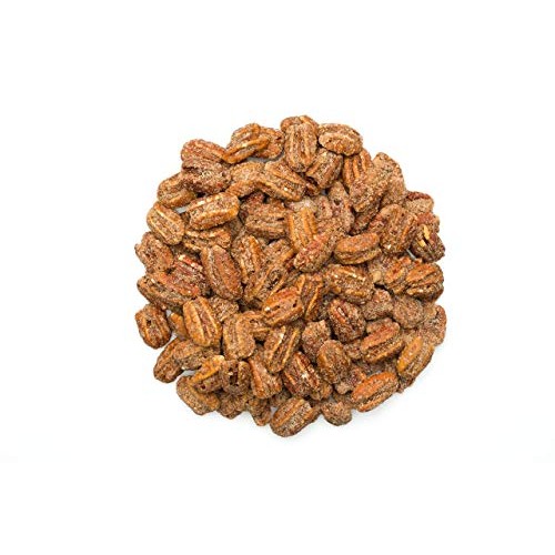 Pecan Nation Cinnamon Flavored Roasted Pecan Halves 4 Oz., Natur