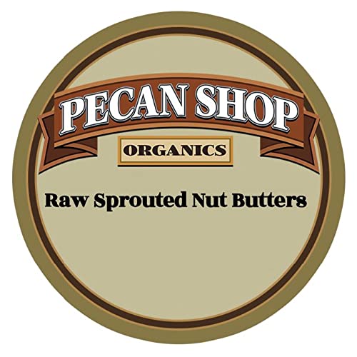 Pecan Shop Almond Butter-Organic Raw Sprouted with Pecans, Light...