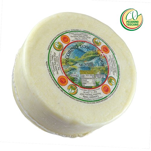Pecorino Toscano Pdo - Sheep Cheese - Whole Wheel 5 Lbs/Kg.2.3