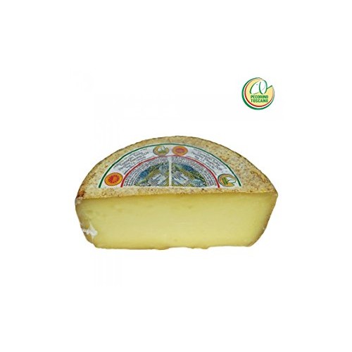 Pecorino Toscano Pdo - Aged Sheep Cheese - Half Wheel 1.9 Lbs/Kg