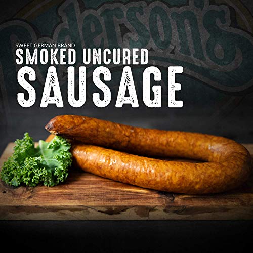Pederson’S Farms, Sweet German Smoked Uncured Rope Sausage, 4 P