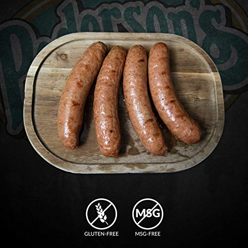 Pedersons Farms No Sugar Added Double Smoked Pork Bratwurst Lin...
