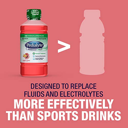 Pedialyte Advancedcare Electrolyte Solution, 1 Liter, 8 Count, W