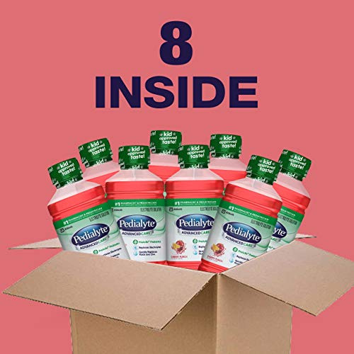 Pedialyte Advancedcare Electrolyte Solution, 1 Liter, 8 Count, W