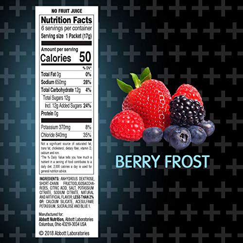 Pedialyte Advancecare Plus Powder, Berry Frost, 3.6 Oz